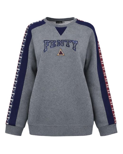 PUMA Blue X Rihanna Fenty Taping Sweater Cotton