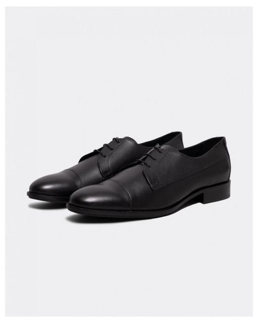 Boss Black Boss Colby Leather Derby Shoes for men