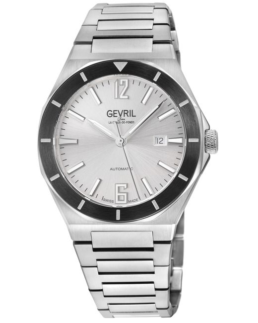 Gevril Gray High Line 48404B Swiss Automatic Sellita Sw200 Watch for men