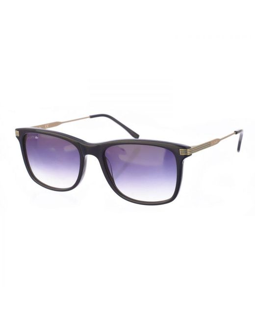 Lacoste Blue Acetate And Metal Sunglasses With Square Shape L960S for men