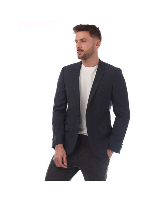 HUGO Blue Henry204 Blazer Jacket for men