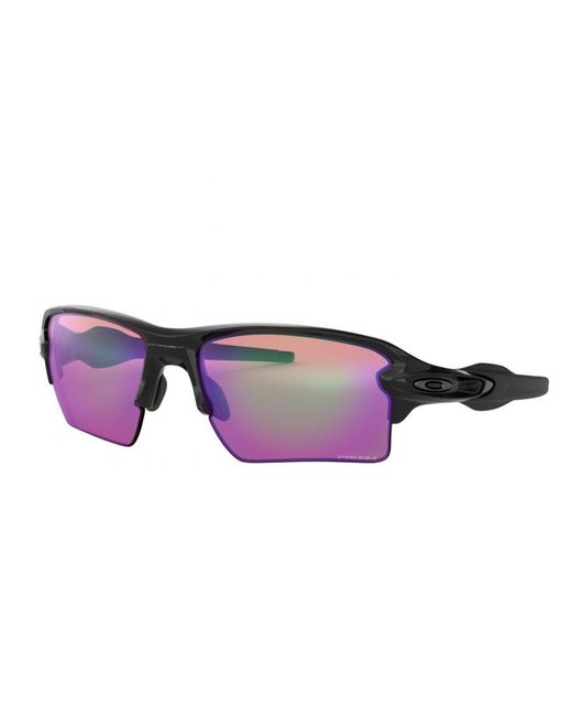 Oakley Purple 9188 Oval Shape Acetate Sunglasses