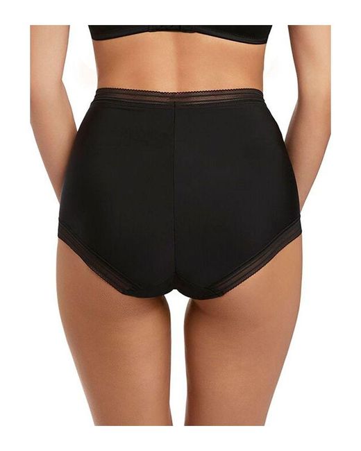 Fantasie Black Fusion High Waist Brief