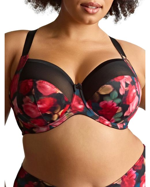 Panache Red Bliss Full Cup Bra