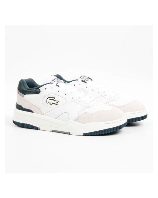 Lacoste White Lineshot Sneakers for men
