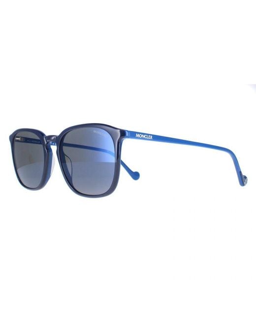 Moncler Blue Square Shiny Ml0150 for men