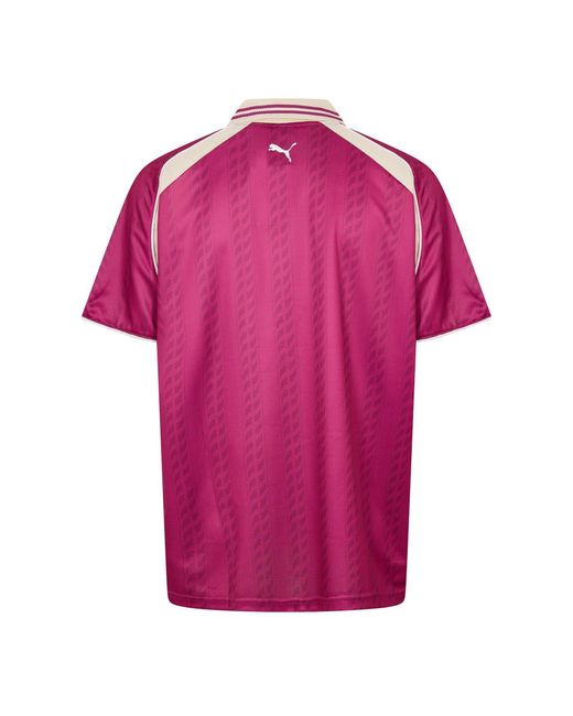 PUMA Pink Jersey T Shirt for men
