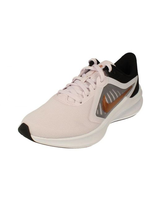 Nike White Downshifter 10 Trainers