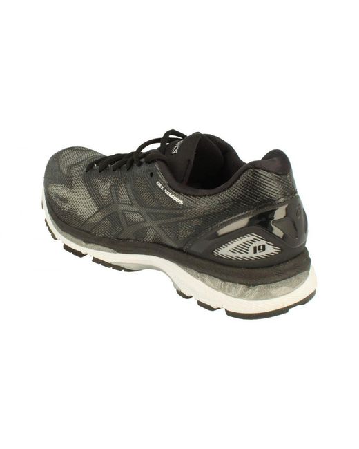 Asics Black Gel-Nimbus 19 Trainers for men