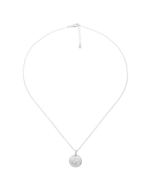 Orphelia White 'Linn' 925 Sterling Chain With Pendant