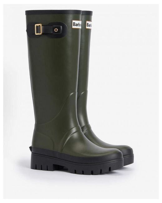 Barbour Green Snowdon Tall Wellies