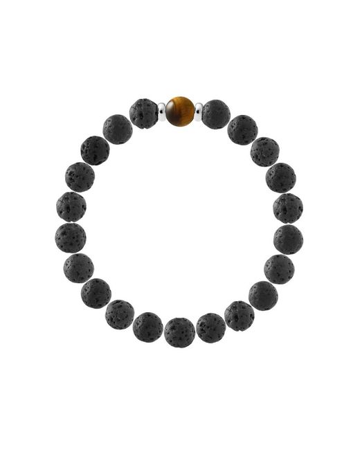Rodney & Rolf Black Bracelet Sterling 925 Denton