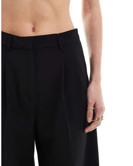 Vero Moda Blue Wide Leg Dad Trousers