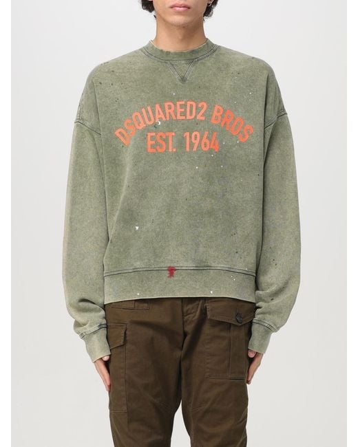DSquared² Green Sweatshirt for men