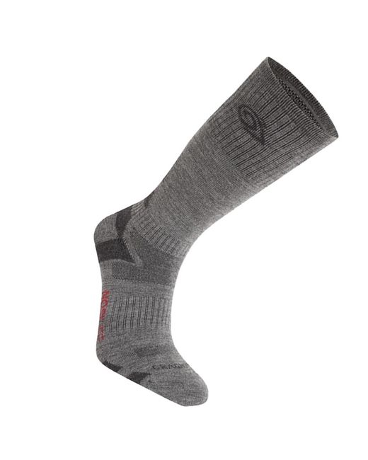 Craghoppers Gray Adult Wool Blend Insect Repellent Advent Socks (Coast/ Pepper)