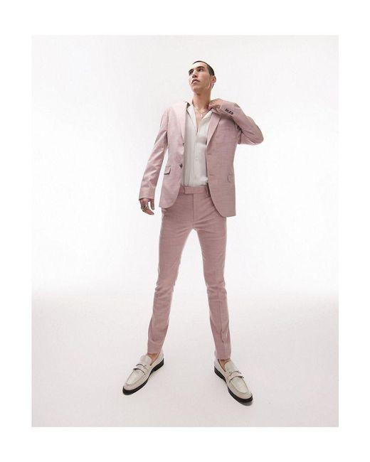 Pink trouser suit for wedding online