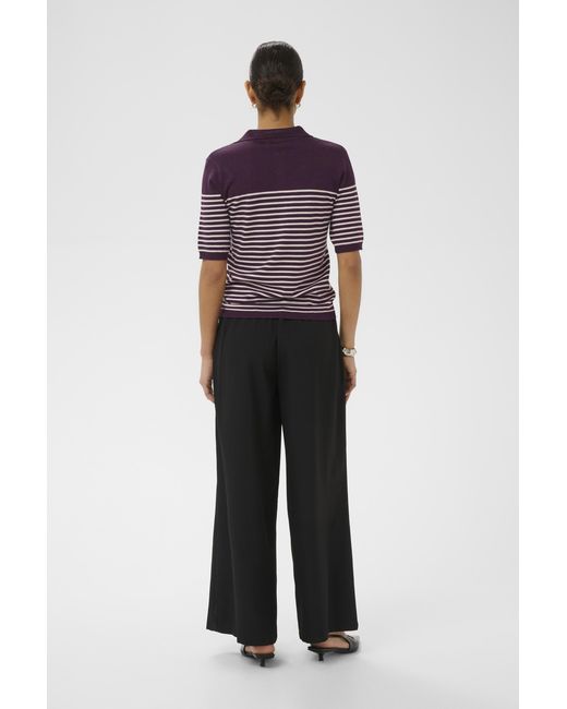 Kaffe Pullover Kalizza Pullover Regular Fit in het Purple