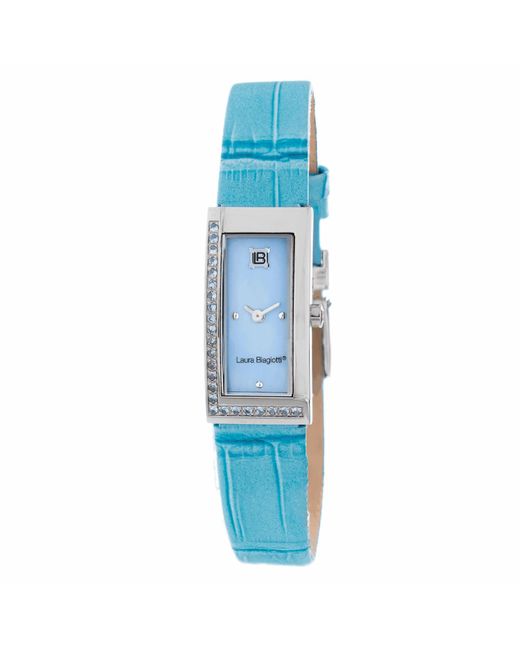 Laura Biagiotti Blue Ladies Watch Quartz Steel