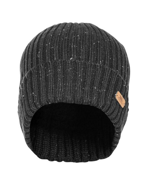 Trespass Black Mateo Slouch Hat for men