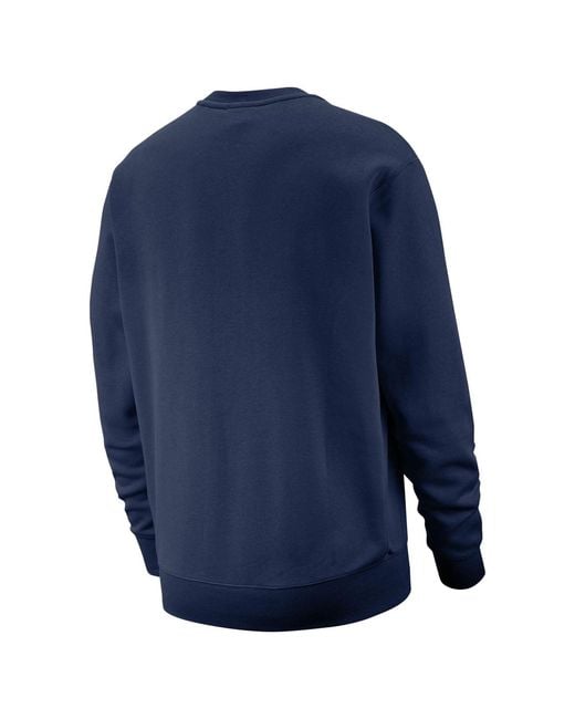 Nike Blue M Nsw Clb Crw T for men