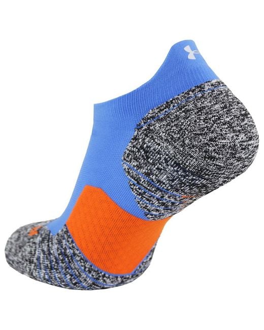 Under Armour Blue Run Cushion Ns Socks for men
