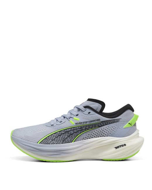 PUMA Blue Deviate Nitro 3 Hyrox Wns Road Running Shoes