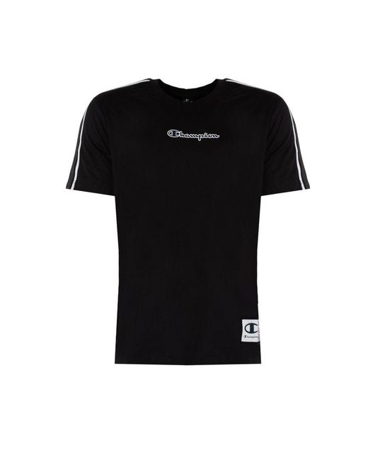Champion T-shirt Mannen Zwart in het Black voor heren