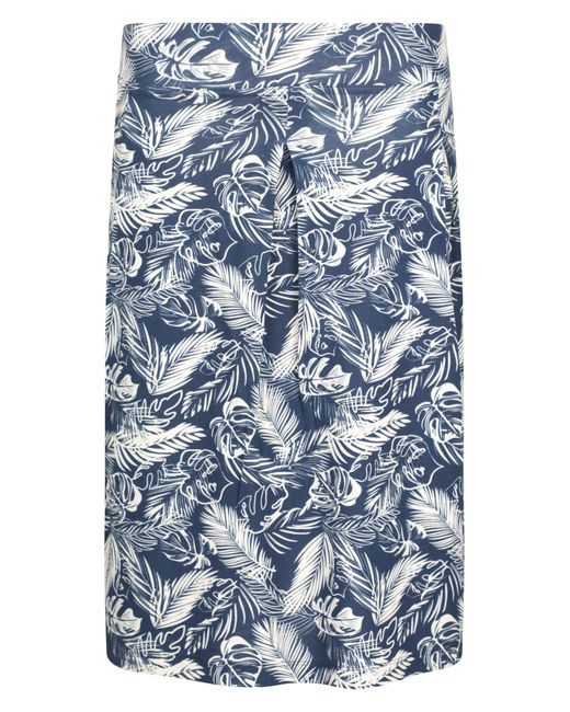 Mountain Warehouse Blue 'Waterfront' Jersey Skirt Breathable Stylish Summer Outfit Cotton
