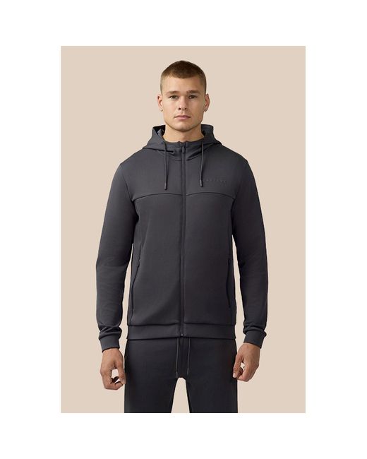 Castore Blue Scuba Full Zip Through Hoody Hooded Sweatshirt for men