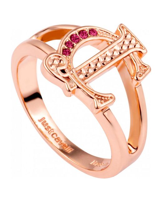Just Cavalli Pink Jcrg01143307 Ladies Ring
