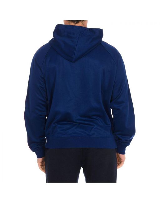 DSquared² Sportief Sweatshirt Met Rits En Capuchon S74hg0103-s23686 Man in het Blue voor heren