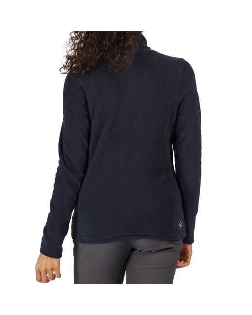 Regatta Blue Floreo Iii Full Zip Outdoor Warm Winter Fleece Jacket Coat