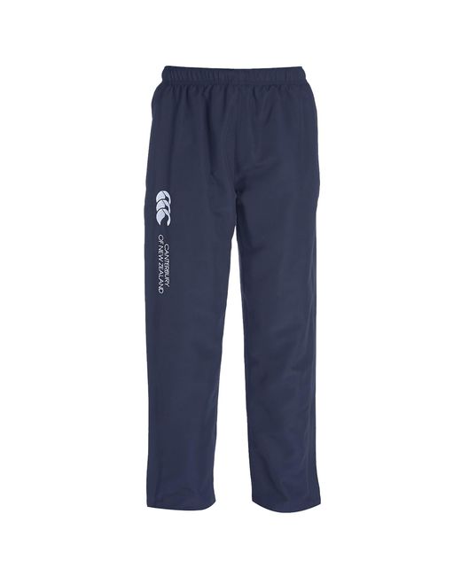 Canterbury Blue Open Hem Tracksuit Bottoms for men