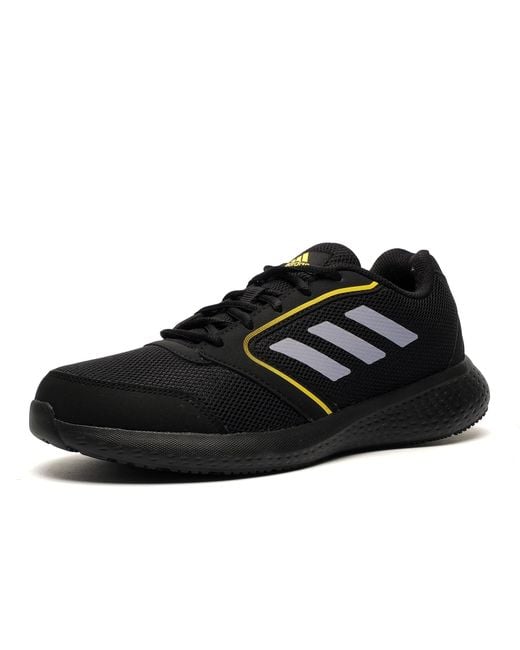 Adidas Black Fluento Running Shoes for men