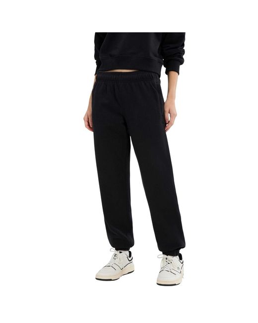 Ellesse Black Ladies Lentella Jogging Bottoms