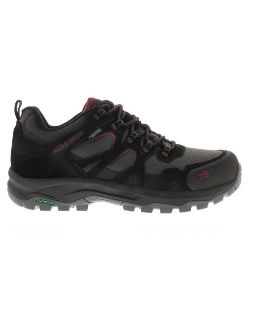 Karrimor Black Hiking Shoes Bodmin L Waling Trainers Boots Lace Up