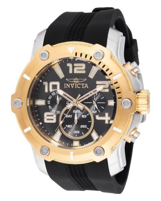 INVICTA WATCH Black In-45738 Pro Diver Watch for men