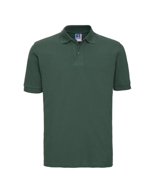 Russell Green 100% Cotton Short Sleeve Polo Shirt (Bottle) for men