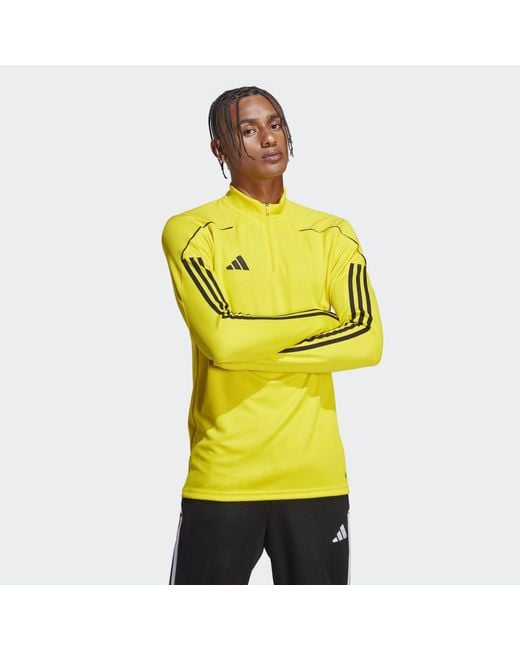 Adidas Originals Yellow Tiro 23 League Training Top for men