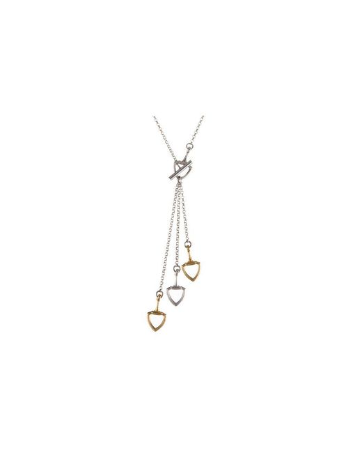 Orphelia Metallic 925 Sterling Necklace