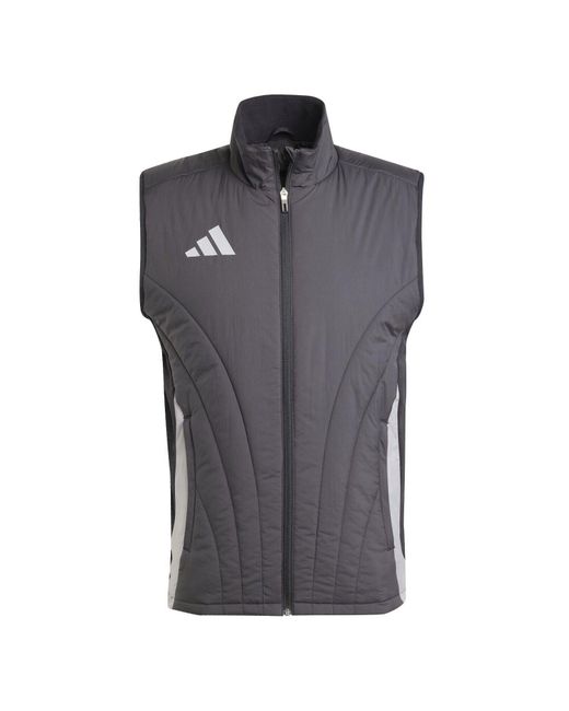 Adidas Gray Tiro 24 Competition Winterized Vest Gilet Body Warmer Im9968 for men