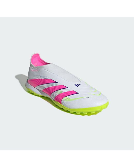 Adidas Originals Pink Predator League Laceless Turf Boots