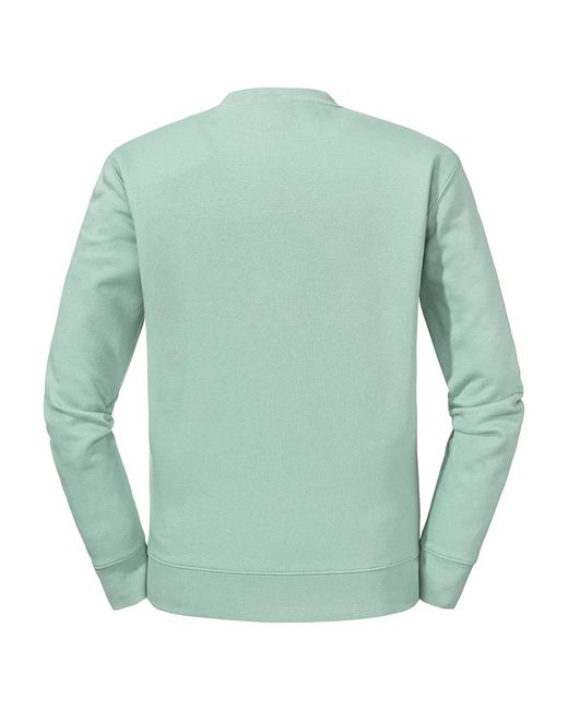 Russell Green Authentic Sweatshirt (Eucalyptus) for men