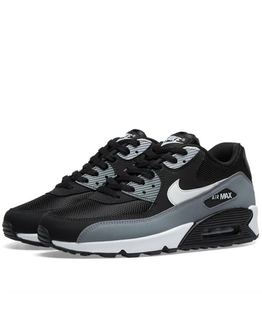 Nike Air Max 90 Essential Trainers in Black Lyst UK
