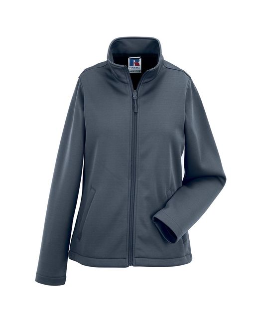 Russell Blue Ladies Smart Soft Shell Jacket (Convoy)