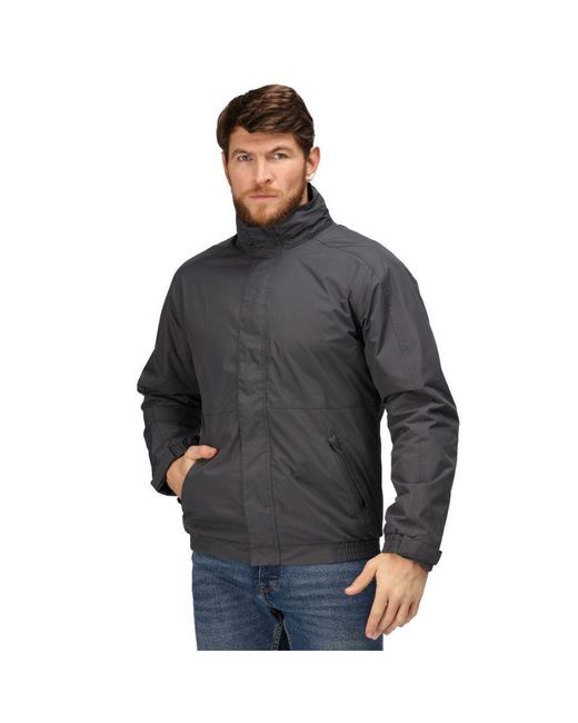 Regatta Gray Dover Waterproof Windproof Jacket (Thermo-Guard Insulation) for men