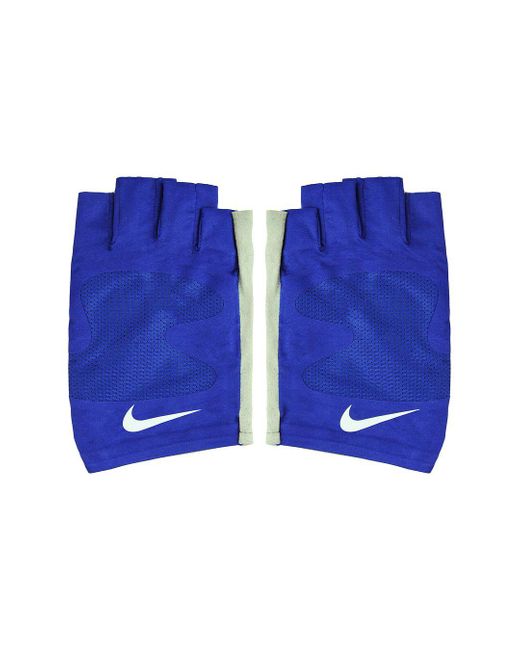 Nike Blue Logo Rugby Gloves Pgr002 401 for men