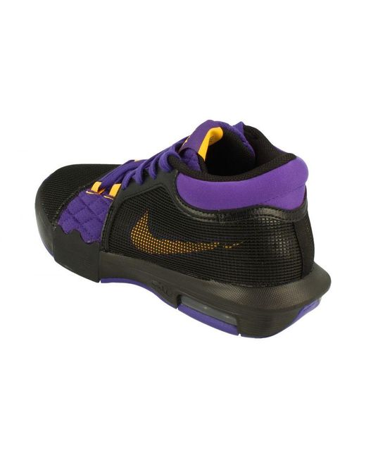 Nike Black Lebron Witness Viii Basketball Trainers for men