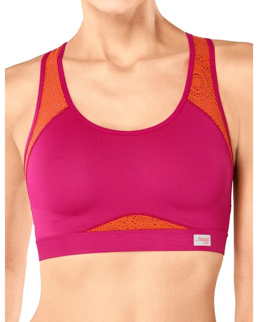 Sloggi Pink 10190422 Move Fly Underwired Sports Bra