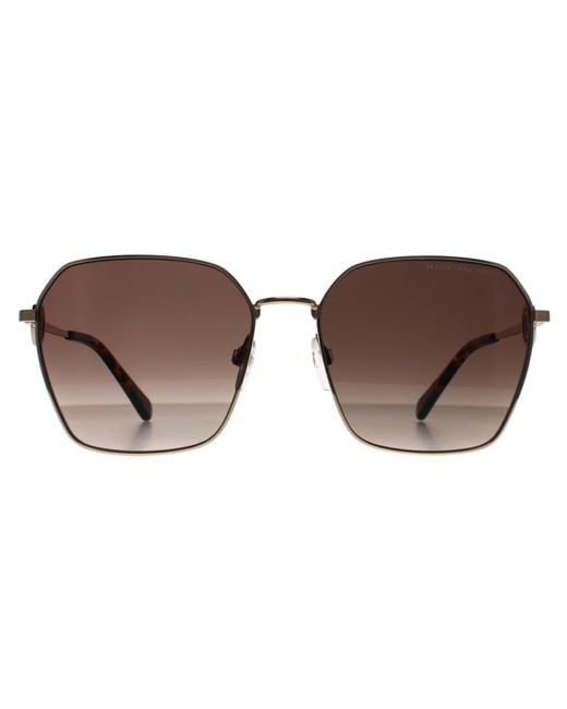 Marc Jacobs Brown Square Havana Gradient 729/S Metal
